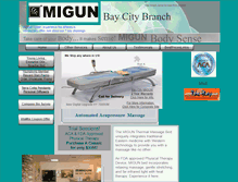 Tablet Screenshot of migunbodysense.com